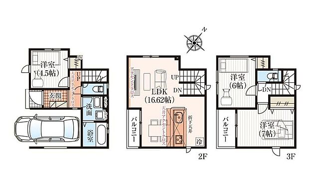 価格3240万円、3LDK、土地面積58.9m2、建物面積93.14m2
