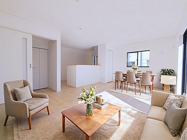 【☆Livingroom☆】※家具をCGで加工しています。家具付き販売ではございません。