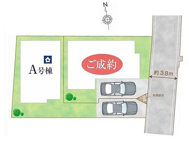 【全体区画図】カースペースございます。