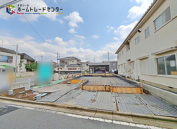 【現地外観写真】☆現地の様子☆地震に強い家。確かな品質、柔軟性のある家。住宅性能表示「建設」「設計」Ｗ取得！納得のできるお家探し、お手伝いいたします。