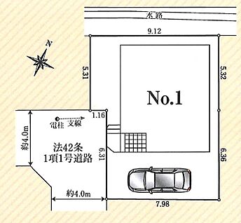 No.1 区画配置図
