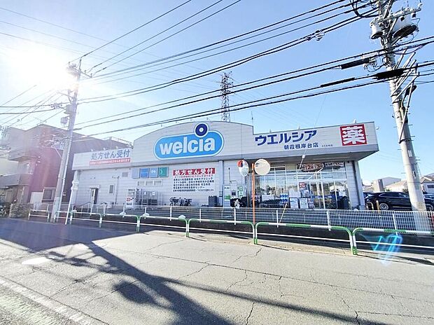 ウエルシア朝霞根岸台店(約400m)