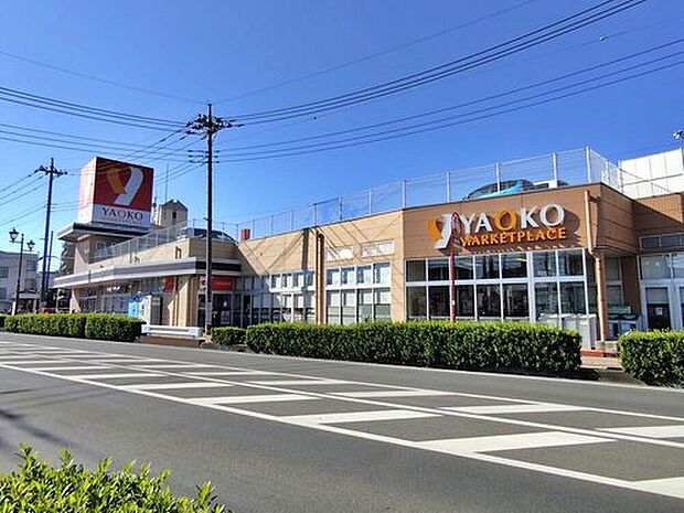 ヤオコー富士見羽沢店（約750m）