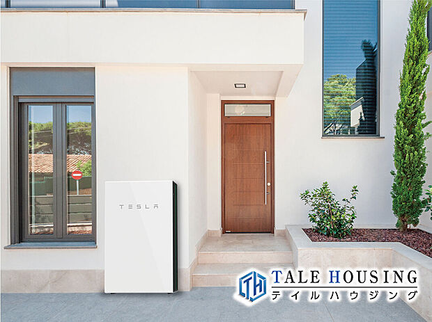 【地域初TESLA Powerwall認定販売店に選ばれました】停電時にも家全体へ電気を供給できるので安心!最先端テスラ社の蓄電池Powerwall。(オプション)