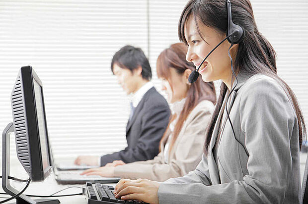 【24時間コールセンター】24時間いつでも住まいに関するご相談やトラブルに対応するコールセンターを設置しています。スピーディかつ確実に対応できる体制を整え、綿密で充実したアフターサポートを行っています。※imagephoto