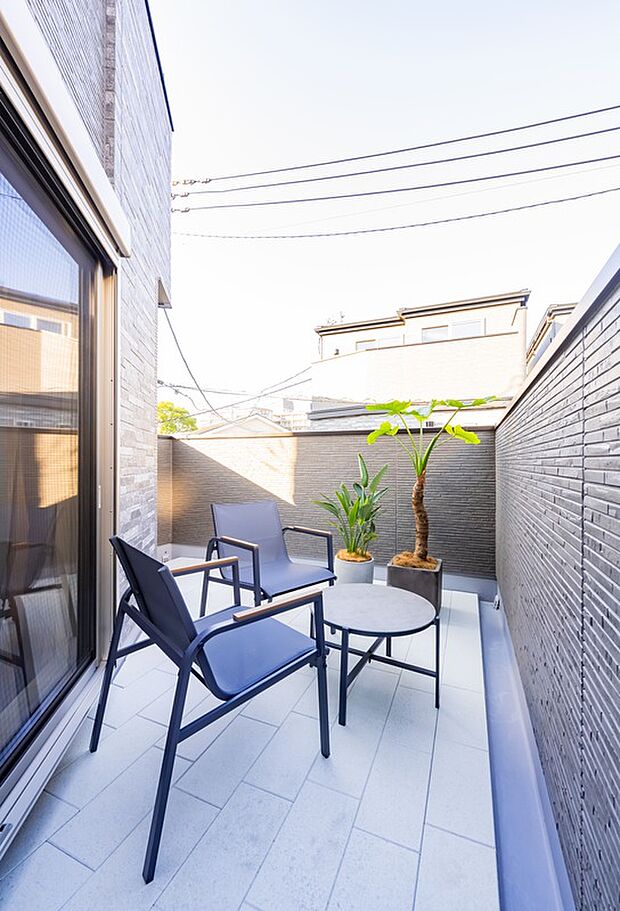 【バルコニー】同仕様モデルハウス写真