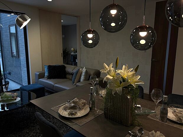 【リビングダイニング】※モデルハウス画像