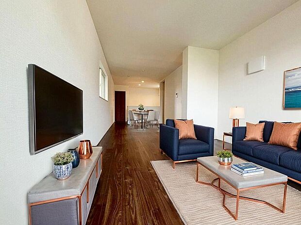 本日のご見学も可能です。スムーズにご対応が可能です。無料送迎も承ります。飯田グループの販売専門会社だからこそ出来る事がございます。※家具はCG合成しております。