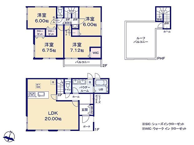 (1号棟)、価格6180万円、4LDK、土地面積110.22m2、建物面積109.35m2