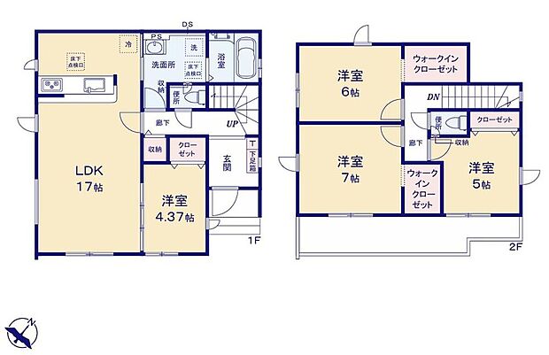 (1号棟)、価格3899万円、4LDK、土地面積142.58m2、建物面積98.94m2