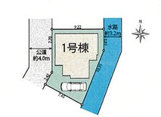 カースペース1台完備！小学校は徒歩9分の安心なエリア☆首都高川口線が近いのでお車での遠出も楽々できますね！是非ご覧ください♪