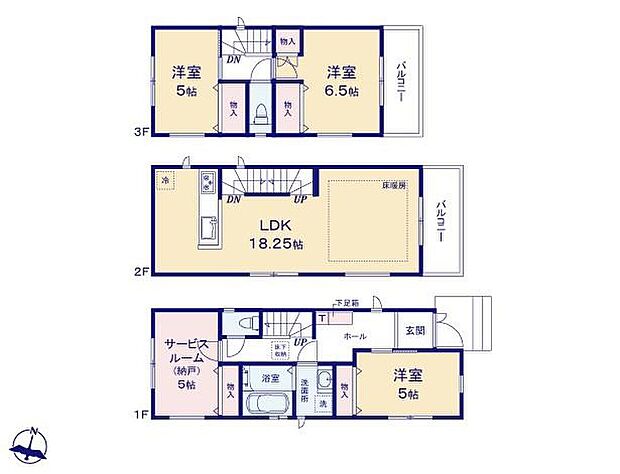 (A号棟)、価格4798万円、3LDK+S、土地面積78.44m2、建物面積98.12m2