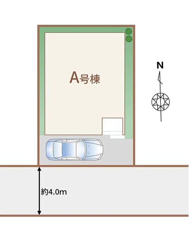 【全体区画図】
◎日暮里・舎人ライナー「見沼代親水公園」駅徒歩15分♪
◎カースペースを確保したゆとりある敷地♪
◎南道路に面し、採光や風通しにも配慮♪