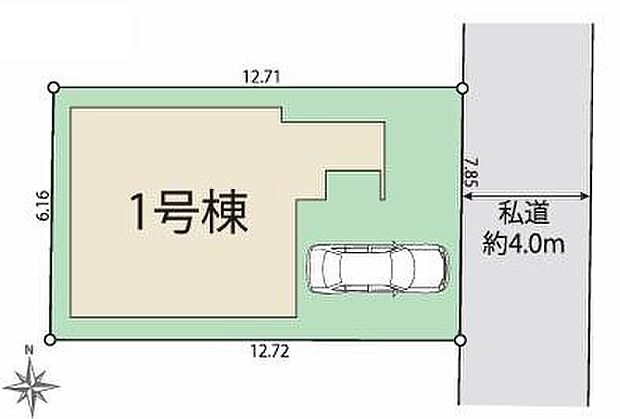 カースペース完備!空いたスペースには、花や緑で彩るガーデニングもオススメです♪
周辺は閑静な住宅地で商業施設なども充実しております◎是非ご覧ください♪