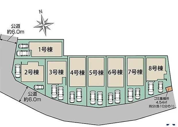 小学校が徒歩5分、中学校が徒歩4分と近くて安心です。車種により2台駐車可能です☆もちろん空いたスペースで自転車やガーデニングもできますね♪ぜひご覧下さい!