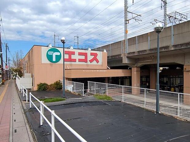 エコス与野鈴谷店（約350m）