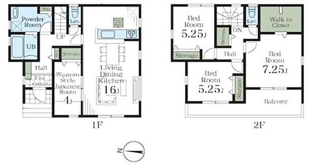 【4LDK】リビング隣には和洋室付きで間仕切りを開ければリビングと繋がり開放感が出ます！お子様の遊び部屋などにお使いいただけます♪広めのWIC完備なのでスーツケースやレジャー用品などの大きな物まで収納出来ます。