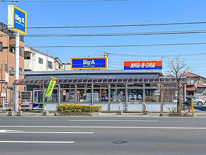 ビッグエー川口安行店 450m(徒歩6分)
