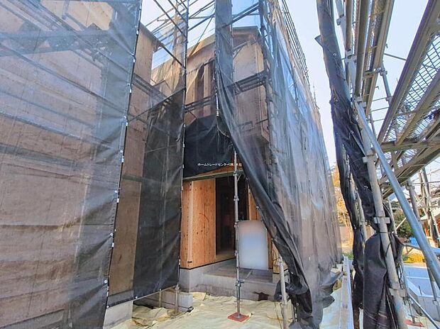 【現地外観写真】住宅性能表示を全棟取得!お客様のすまいと安全を守る大切な住宅だからこそ、実際の建物の作りと安心感をぜひ現地にてご体感ください!ご見学予約受付です!