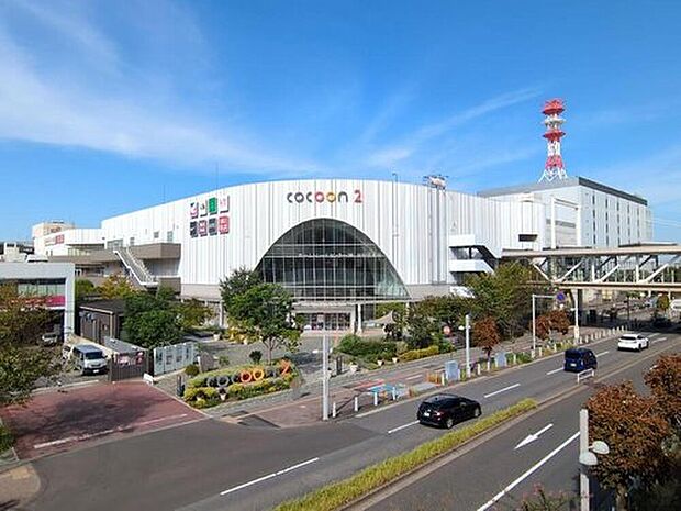 コクーンシティ(約2,700m)