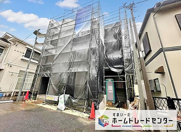 【前面道路含む現地写真】住宅性能表示を全棟取得！お客様のすまいと安全を守る大切な住宅だからこそ、実際の建物の作りと安心感をぜひ現地にてご体感ください！ご見学予約受付です！