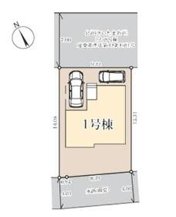 【全体区画図】「豊春」駅まで徒歩15分の徒歩圏内のエリア☆ビルトインガレージの車庫は雨からお気に入りのお車を守ってくれます♪是非ご覧ください♪