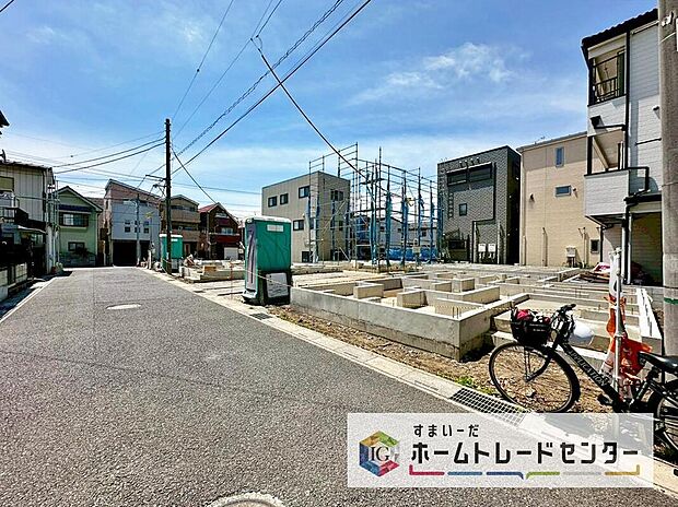 【現地写真】閑静な住宅街は落ち着いた新生活を送るのにぴったりです♪ これだけではない魅力が、現地できっと見つかる！お問合せをお待ちしております。お問い合わせ・資料のご請求などもお気軽にどうぞ。