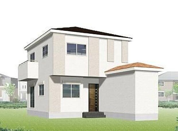 【完成予想図(外観)】※イメージ画像は実際とは異なる場合があります。閑静な住宅街は落ち着いた新生活を送るのにぴったりです♪ お問合せをお待ちしております。お問い合わせ・資料のご請求などもお気軽にどうぞ。