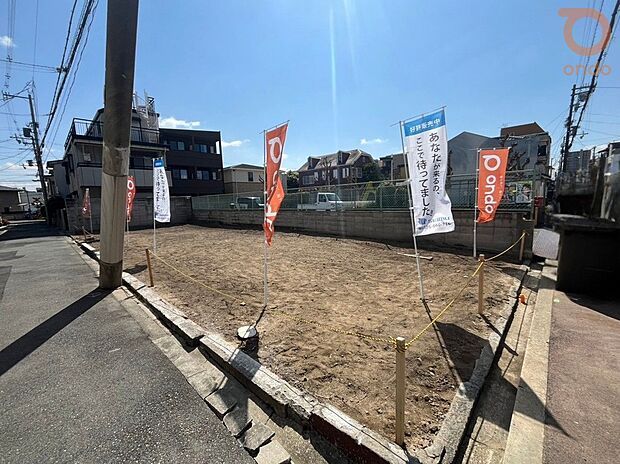 【現地土地写真】\北西角地含む限定2区画/日当たり良好◎
■「安立町」駅へ徒歩4分