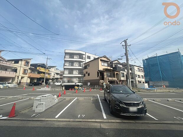 【1号地／現地外観写真】
立地や日当たりなど是非一度現地へご見学ください！