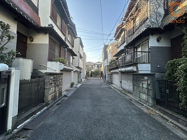 【【前面道路含む現地写真】】陽当たりなど、現地にて直接お確かめください♪