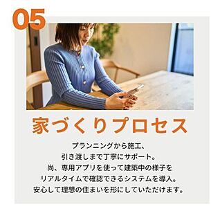 【家づくりプロセス】