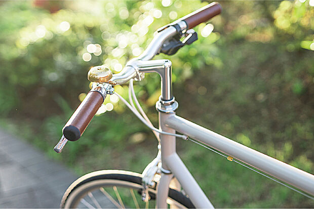 【【サイクルスペース】】自転車を整頓できるサイクルスペースが整然とした景観を保ちます。