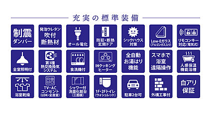 充実の標準装備