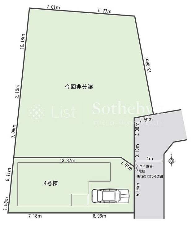 【全体区画図】※図面と異なる場合は現況を優先。
