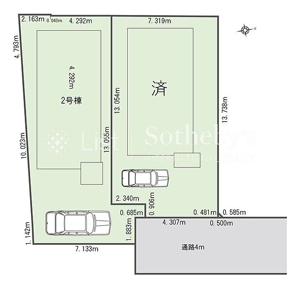 【全体区画図】※図面と異なる場合は現況を優先。