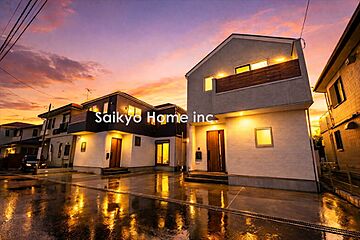 【ご成約プレゼント対象物件・複数物件まとめて観覧可】八王子市富士見町新築住宅全2棟 外観