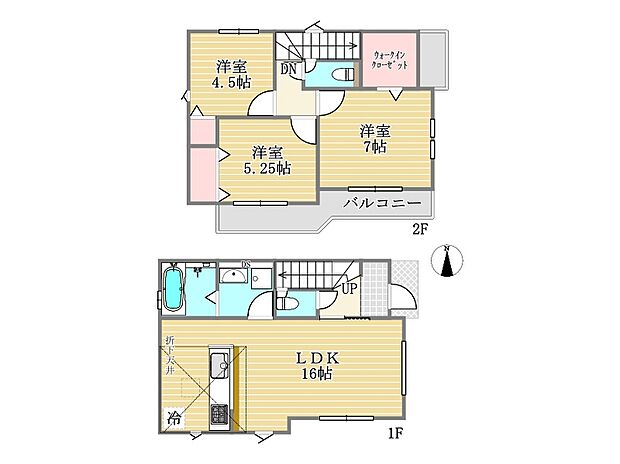 １号棟間取り図