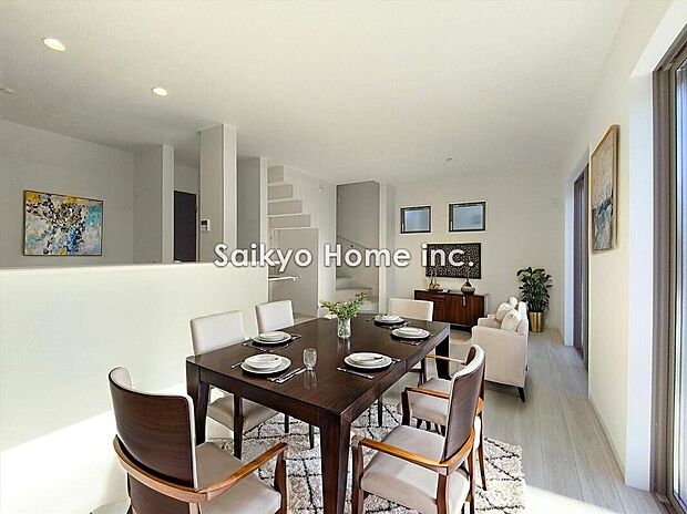 リビング※家具等はCG加工しております