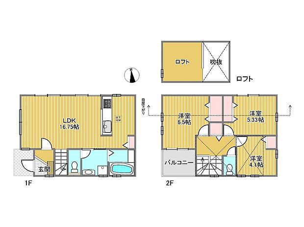 2号棟間取り