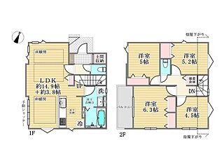 【ご成約プレゼント対象・複数物件まとめて観覧可】国分寺市高木町3丁目　新築分譲住宅　全3棟 その他