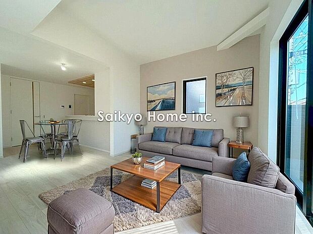 リビング※家具等はCG加工しております