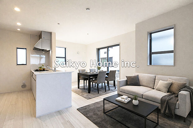 リビング　※家具等CG加工済