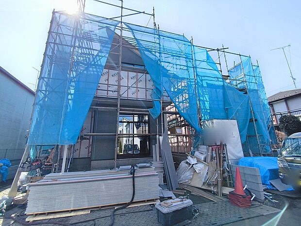 【現地写真】建物の基礎・構造といった目には見えにくい部分もしっかりこだわったお家です。安心して永くお住まいいただけます。
