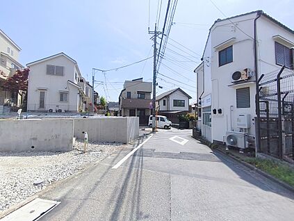 前面道路含む現地写真