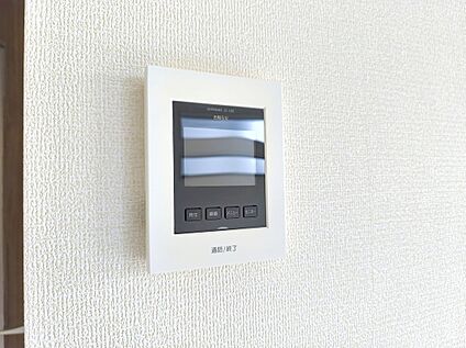 【モニター付きインターホン】