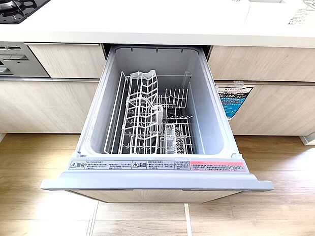 【【食洗機】】ビルトインの食器洗乾燥機で忙しいママの家事ををサポートします。