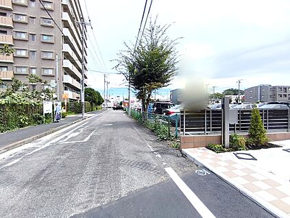前面道路