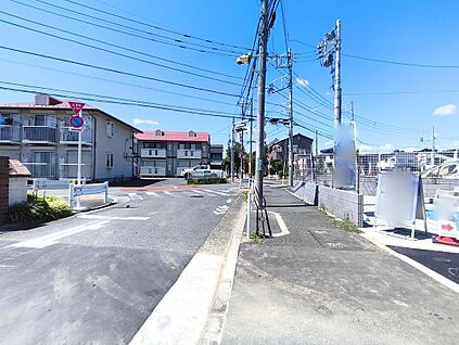 前面道路