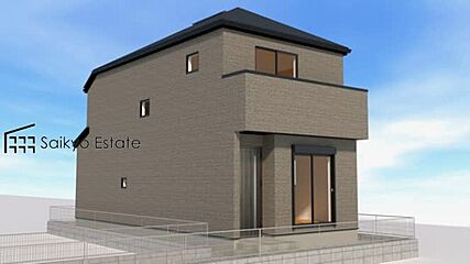 練馬区平和台3丁目　新築分譲住宅　全3棟 外観